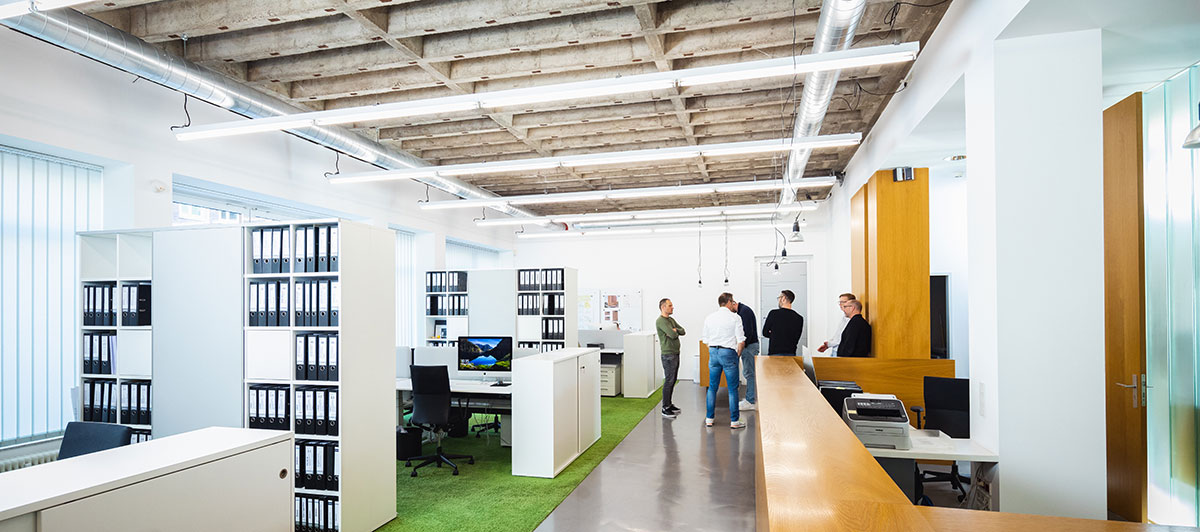 Karriere bei plan-werk Architekten Münster, Einblick Büro